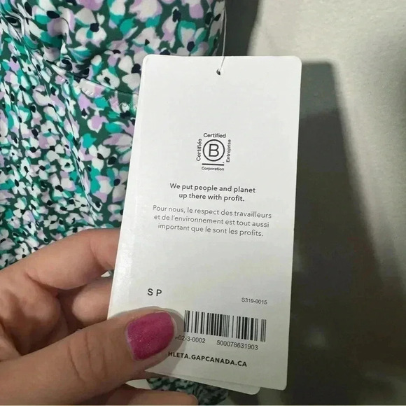 NWT  ATHLETA PLUNGE TANKINI S - Picture 5 of 5